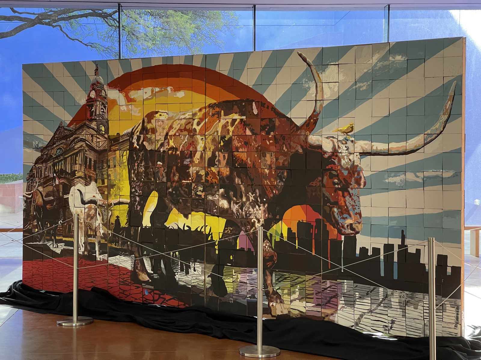 Cowtown Mosaic — A Modern Tribute to Fort Worth